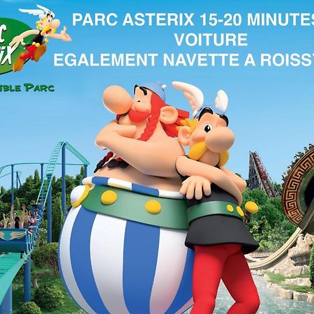 Class&Tropical Appt 10Mn Aeroport Roissy Cdg Apartman Villeneuve-sous-Dammartin Kültér fotó