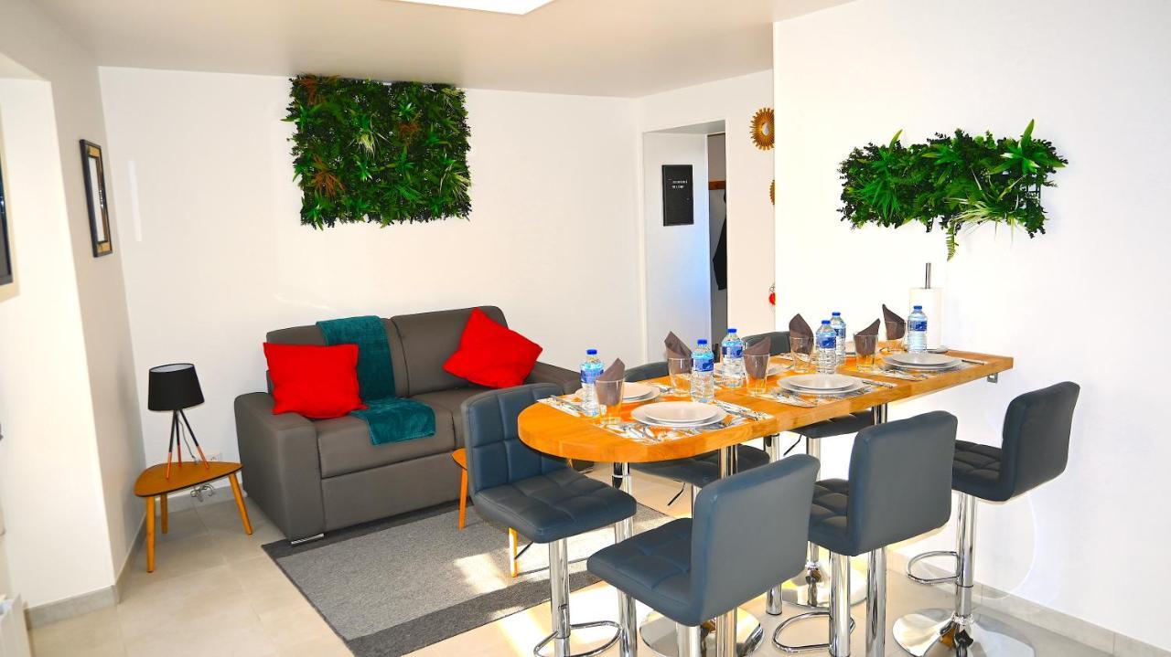 Class&Tropical Appt 10Mn Aeroport Roissy Cdg Apartman Villeneuve-sous-Dammartin Kültér fotó